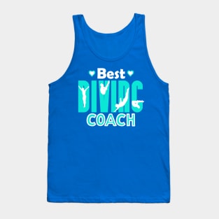 Best Diving Coach Springboard Diving Instructor Gift Tank Top